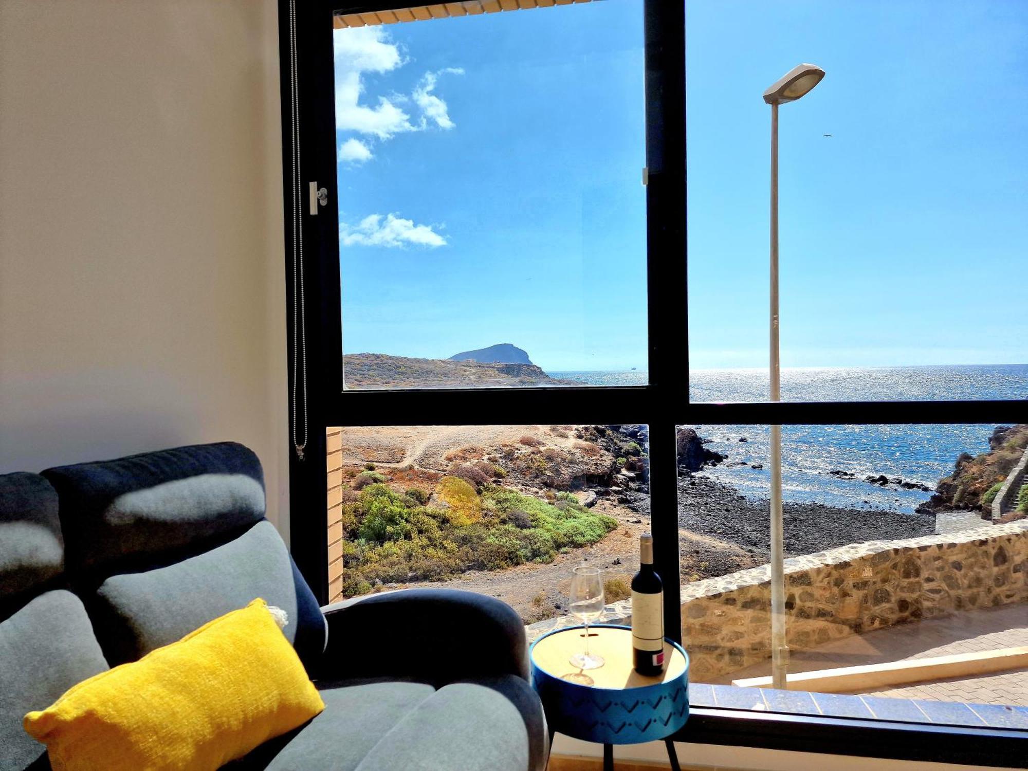 Las Rocas By The Ocean, Wifi And Sea View Los Abrigos Esterno foto